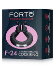 FORTO F-24 Textured Vibrating C-Ring - Black