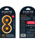 FORTO F-81 44mm Double Ring - Black