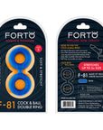 FORTO F-81 44mm Double Ring - Blue