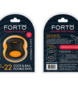 FORTO F-22 49/50mm D-Ring - Black