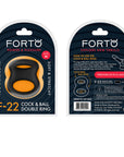 FORTO F-22 53/55mm D-Ring - Black