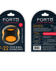 FORTO F-22 57/60mm D-Ring - Black