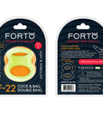 FORTO F-22 57/60mm D-Ring - Glow