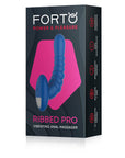 FORTO Ribbed Pro Plug - Blue