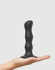 Strap-On-Me Geisha Ball Dildo Medium Black