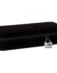 Love to Love Secret Black Velvet Lock Box