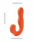 Joi Rotating Head G-Spot Vibrator - Orange