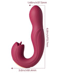 Joi Rotating Head G-Spot Vibrator - Maroon