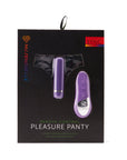 Nu Sensuelle Remote Control Pleasure Panty Purple