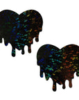Pastease Melted Hearts - Black