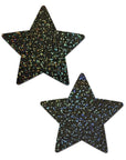 Pastease Stars Black Glitter