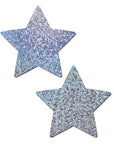 Pastease Stars Silver Glitter