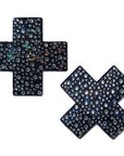 Pastease Crystal Crosses Black