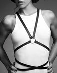 Bijoux Indiscrets Maze Multi-Way Body Harness - Black