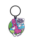 Wood Rocket You're Dildoing Great Keychain