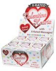 X-Rated Valentine Hearts Candy 24pc Display