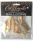 Glitterati Penis Party Balloons 5pk