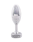 Doxy Ribbed Metal Butt Plug