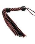 Short Suede Flogger - Pink/Black