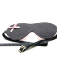 Sex Kitten Leather Buckle Blindfold