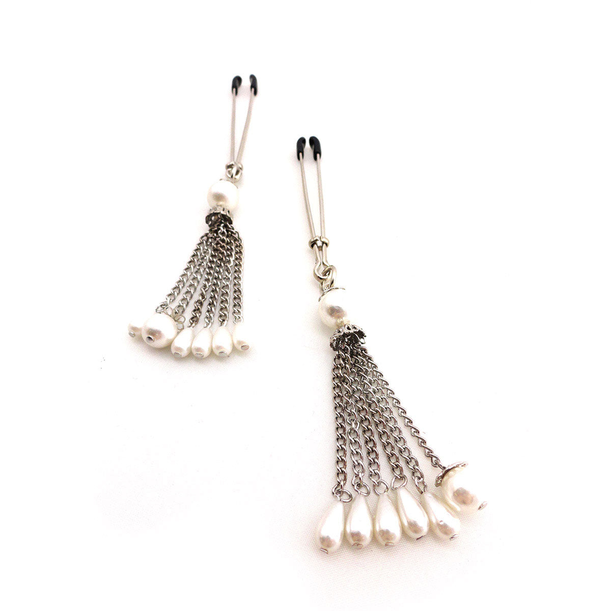 Bijoux de Nip Pearl Tassels Nipple Clamps