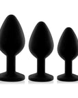 Rianne S Booty Plug Set 3-Pack - Black