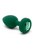 B-Vibe Vibrating Jewel Plug Medium/Large - Emerald