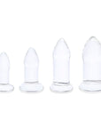 B-Vibe Glass Anal Dilators Set