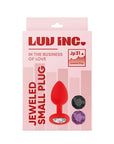 Luv Inc Jeweled Plug Small - Red