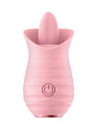 Luv Inc Tongue Flickering Vibrator - Pink