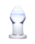 GLAS Amethyst Rain Butt Plug 3.25"