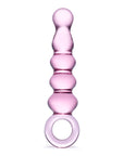 GLAS Quintessence Beaded Anal Slider 7.5"