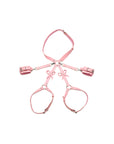 STRICT Bondage Harness with Bows Pink M/L