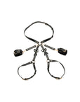 STRICT Bondage Harness with Bows Black XL-2XL