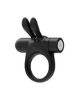 FORTO Vibrating Bunny C-Ring - Black