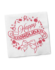 Twisted Wares Happy Alcoholidays Napkins