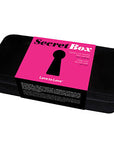 Love to Love Secret Black Velvet Lock Box