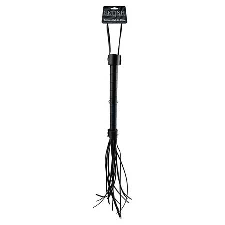 Pipedream Fetish Fantasy Series Limited Edition Deluxe Cat-O-Nine Flogger Black