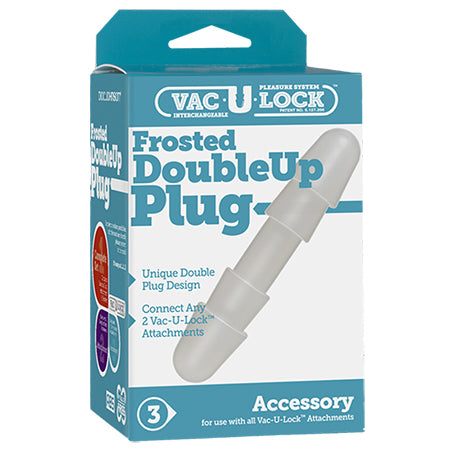 Vac-U-Lock - Frosted DoubleUp Plug Frost