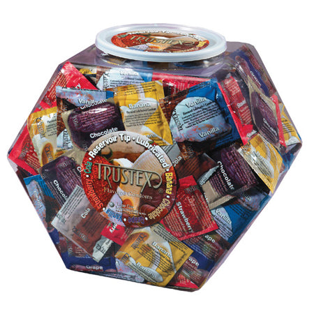 Trustex Flavored Condom (Assorted/144 Per Display)
