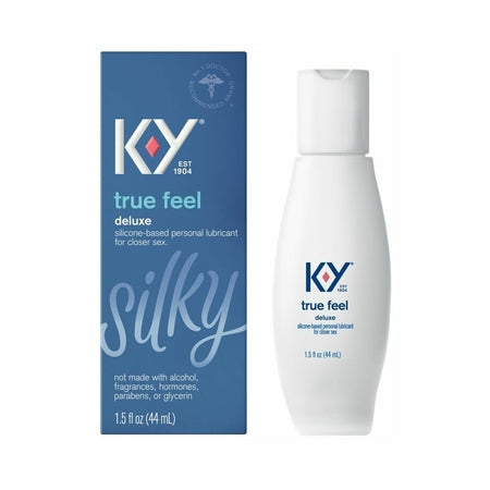 K-Y True Feel Premium Intimate Silicone Gel Lubricant 1.5oz.