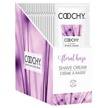 Coochy Shave Cream Floral Haze 24pc Foil Display