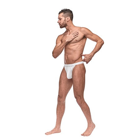 Male Power Pure Comfort Bong Thong Wht LX