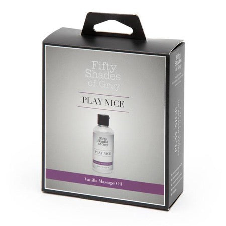 Fifty Shades of Grey Play Nice Vanilla Massage Oil 90 ml / 3 oz.