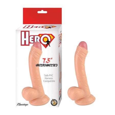 Hero 7.5-in Uncircumcised Dong