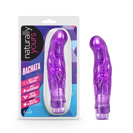 Blush Naturally Yours Bachata G-Spot Vibrator Purple