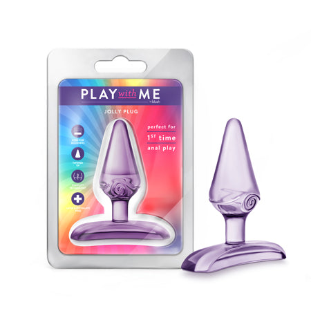 Blush Play With Me Jolly Plug Purple