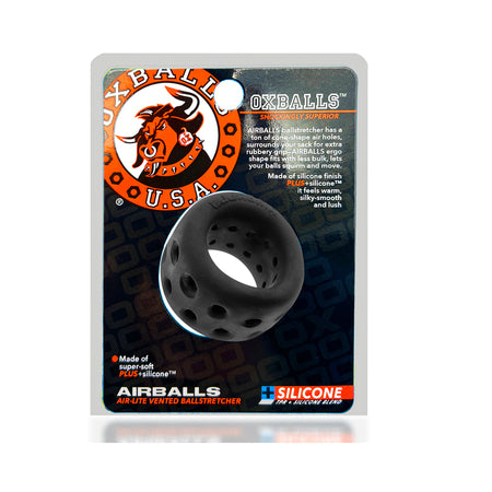OxBalls Airballs Air-Lite Ballstretcher Black Ice