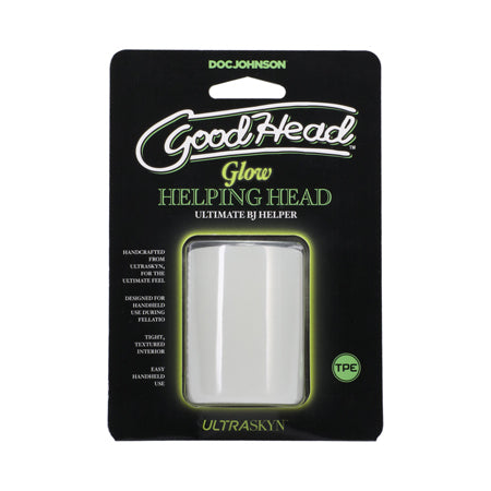 GoodHead Glow Helping Head Frost Green Glow