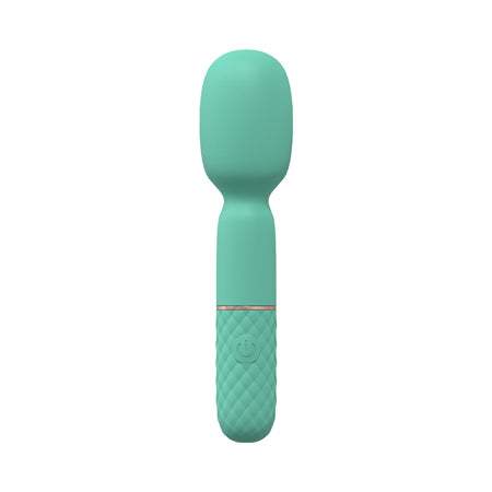 LoveLine Bella 10 Speed Vibrating Mini-Wand Silicone Rechargeable Waterproof Green